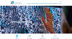 Desktop Screenshot of landsvirkjun.com